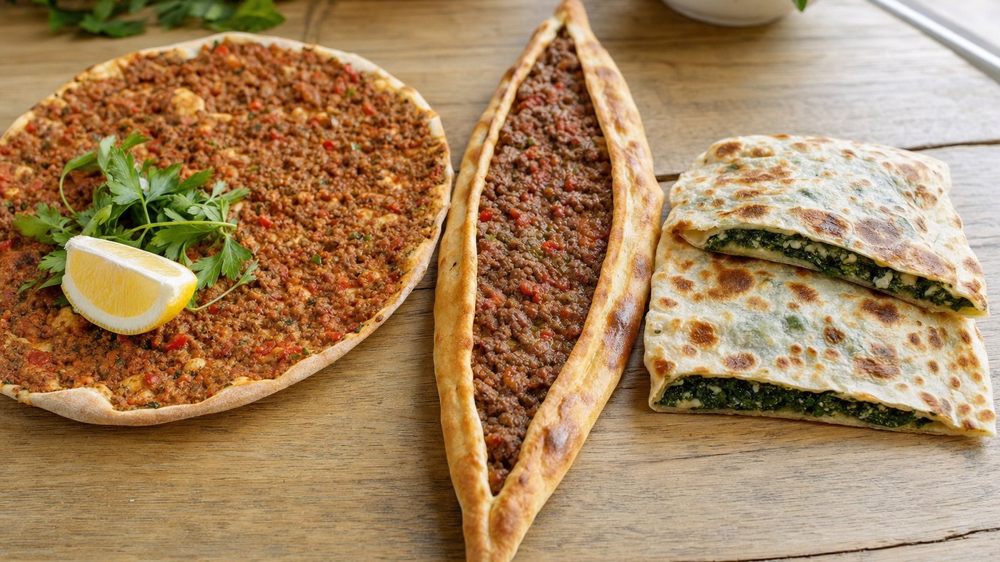 Lahmacun, pide ou gözleme : le guide des galettes turques