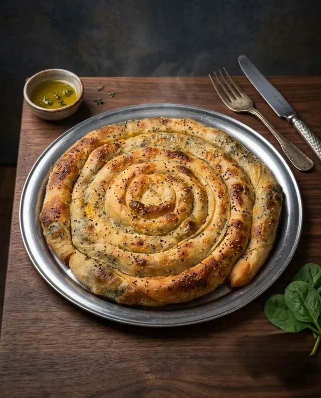 Chicken & Spinach Borek