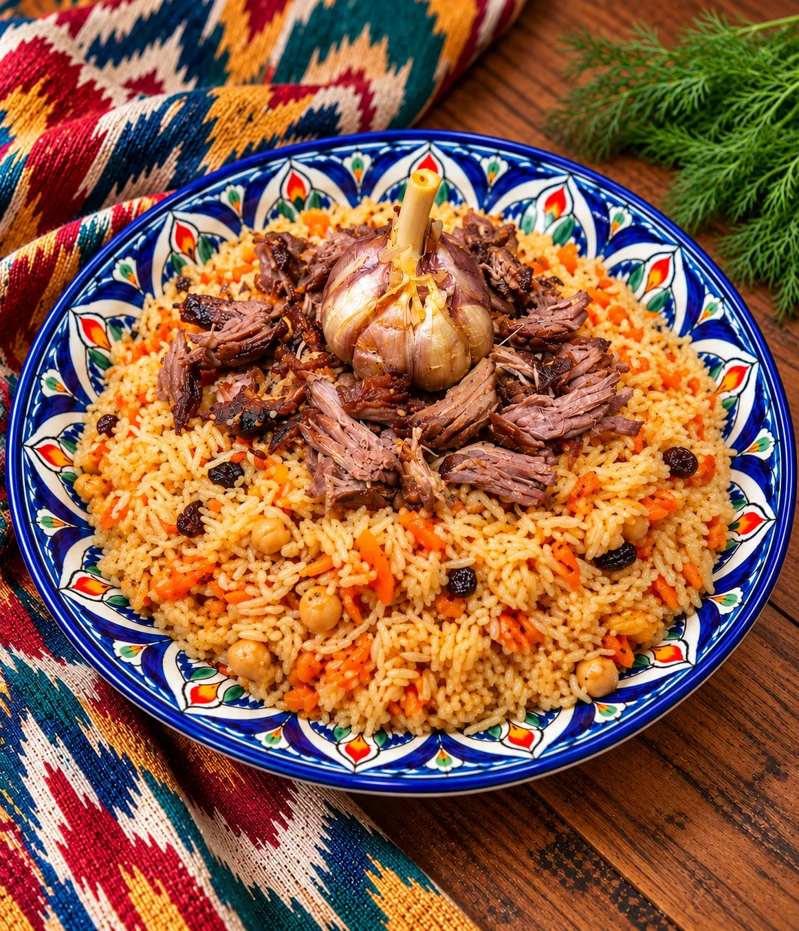 Uzbek Plov (Pilaf)